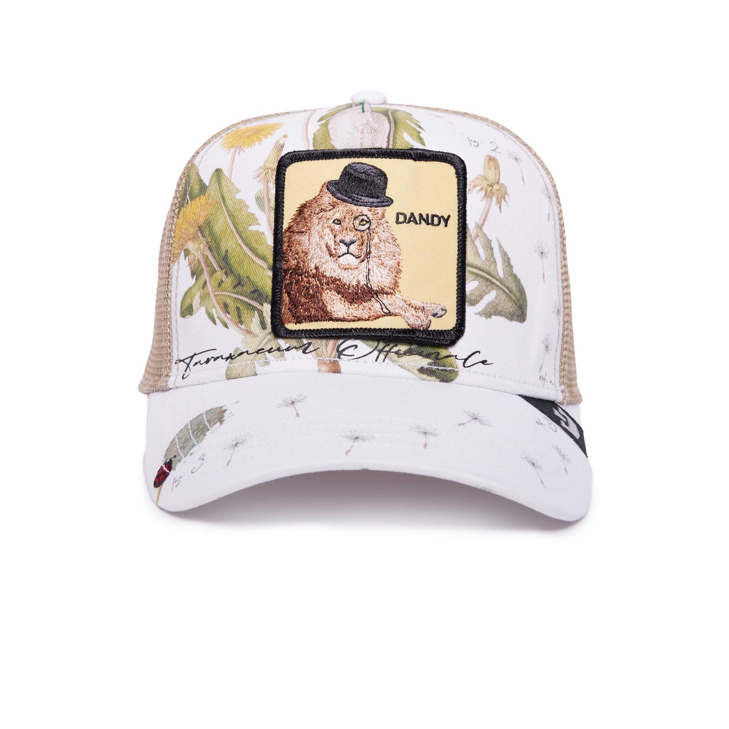 Goorin Animal Trucker Baseball Snapback Hat Cap Whistle Blowin Bird  Songbird Tan